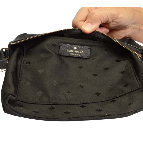 Pretty Kate Spade New York Monica Glitter Medium Black Crossbody - Picture 3 of 12